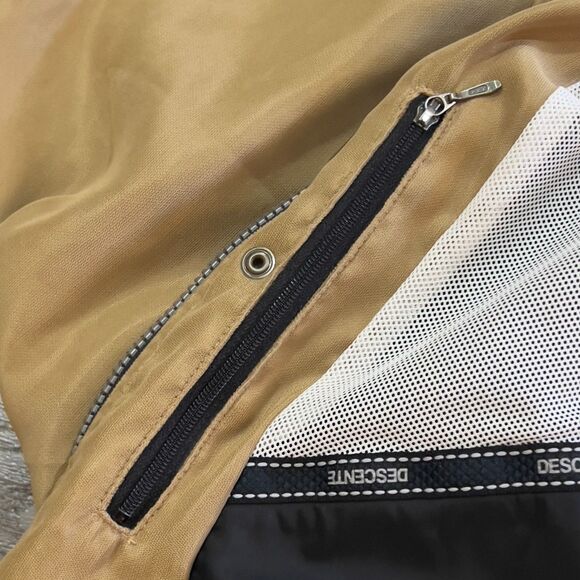 Vintage Descente International Collection Tan Full Zip Jacket - Men's Size Large - Picture 4 of 12